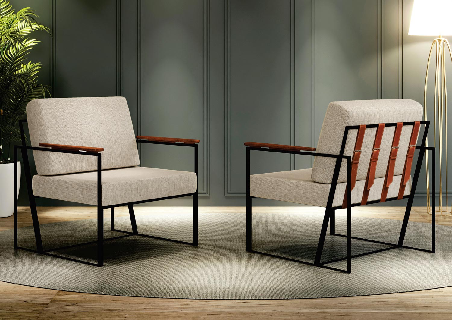 Poltrona Dubai c/ Cinto